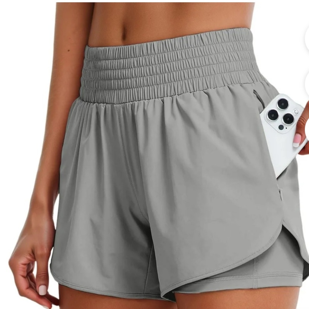 Tummy Control Women's Athletic Shorts High Waisted